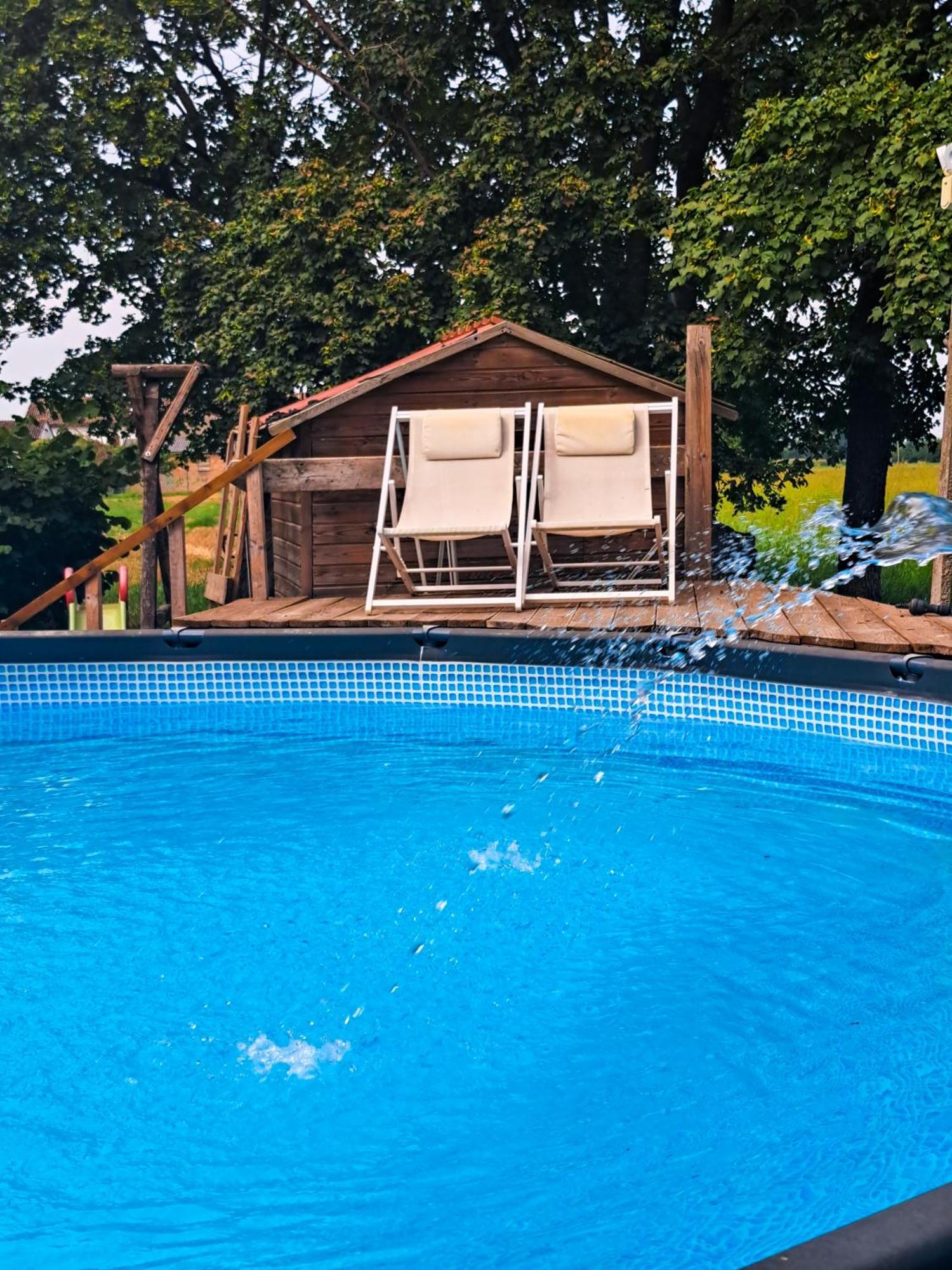 La Casina Bed & Breakfast Trecasali ภายนอก รูปภาพ